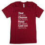 Matthew 10:8 (T-Shirt, Canvas Red)