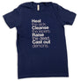 Matthew 10:8 (T-Shirt, Navy)