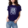 Ask Me For Prayer (T-Shirt, Purple)