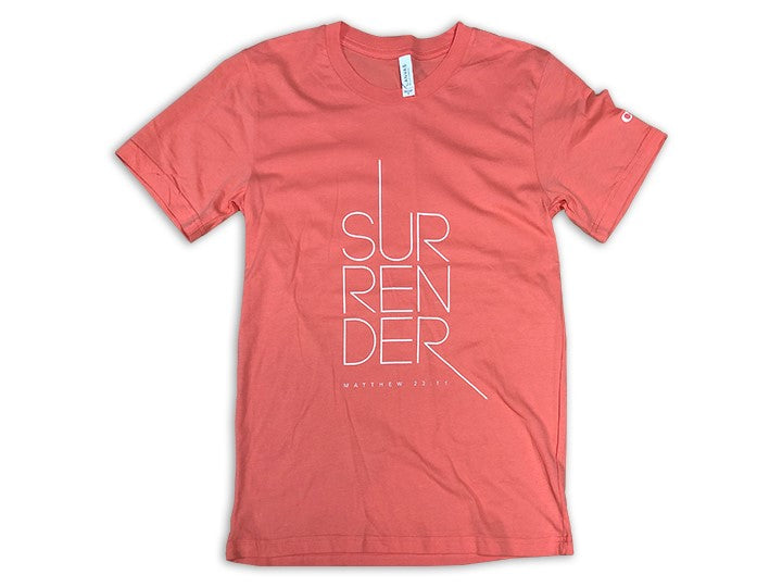 Surrender (T-Shirt, Coral)