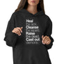 Matthew 10:8 (Hoodie, Black)