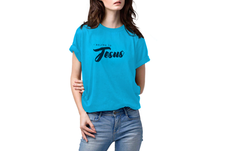 I Belong to Jesus (T-Shirt, Teal)