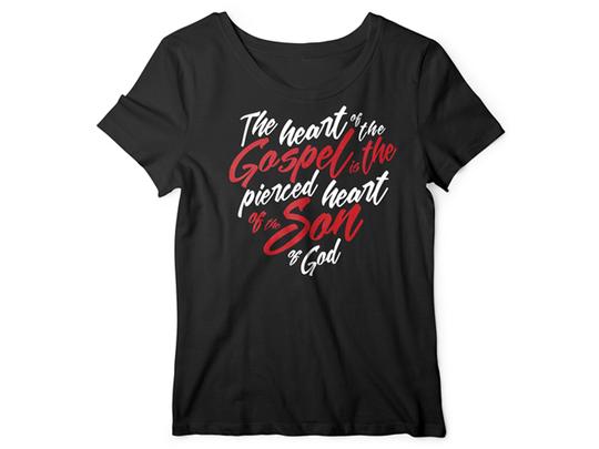 Heart of the Gospel Ladies (T-Shirt, Black)